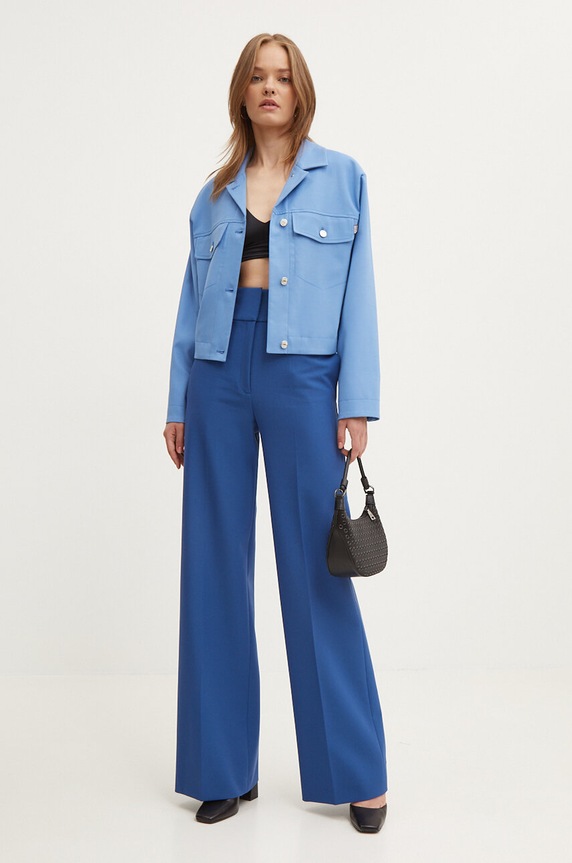 Hlače HUGO 50508606 plava SS24