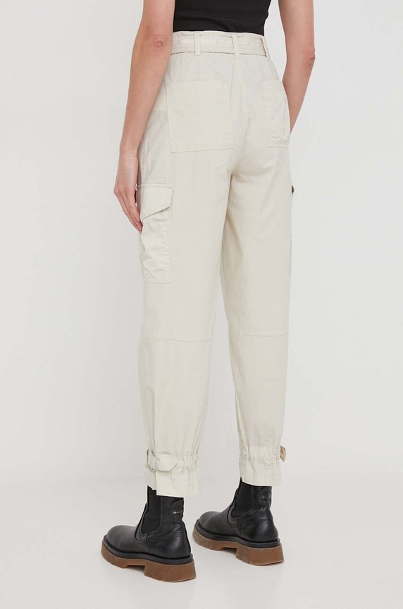 Ρούχα Παντελόνι DKNY E3KK0VDZ μπεζ