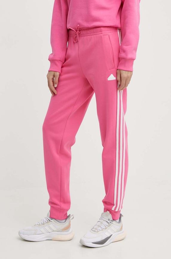 adidas pantaloni de trening IS3942 roz SS24
