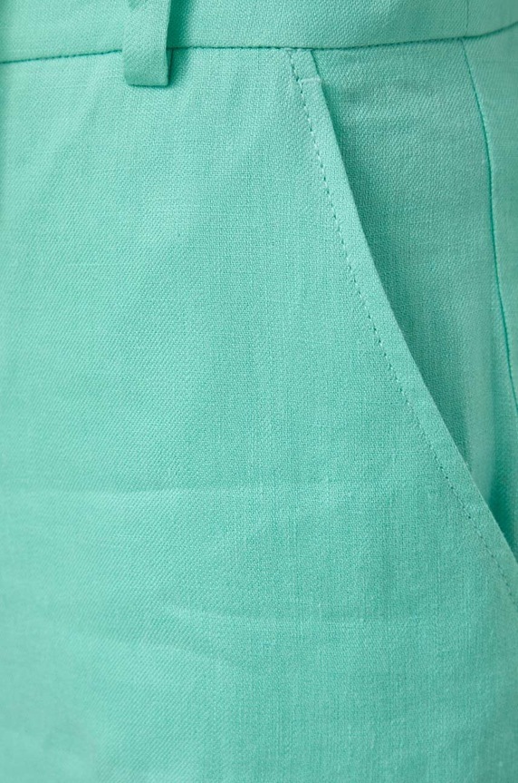 Luisa Spagnoli pantaloni din in ARGANO verde 541139