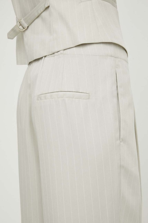 Bruuns Bazaar spodnie PinBBMadelie pants BBW3832 szary
