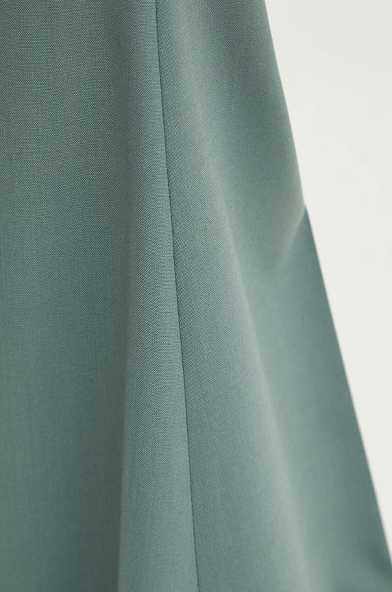 Παντελόνι από μείγμα μαλλιού Tiger Of Sweden Veira πράσινο S70902057