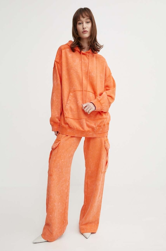 Stine Goya pantaloni de trening SG5383 portocaliu SS24