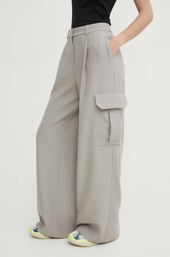 Stine Goya pantaloni panza gri SG5435