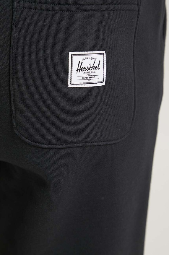 Herschel pamut melegítőnadrág fekete 50298.00001