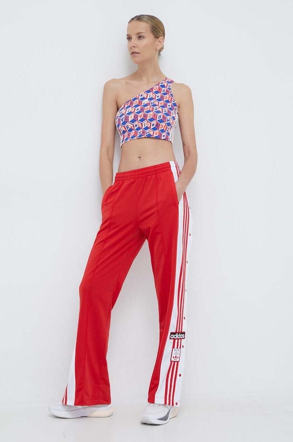 adidas Originals pantaloni de trening Adibreak IP0620 rosu SS24