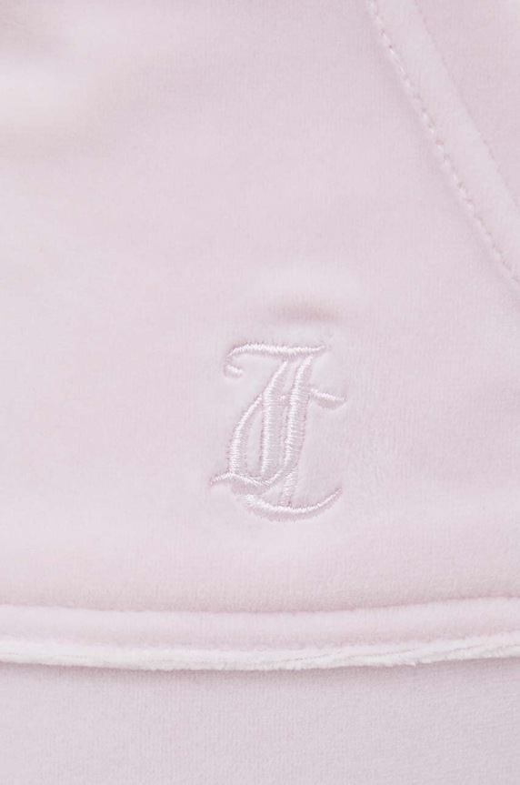 Juicy Couture velúr melegítőnadrág rózsaszín JCAP180.381