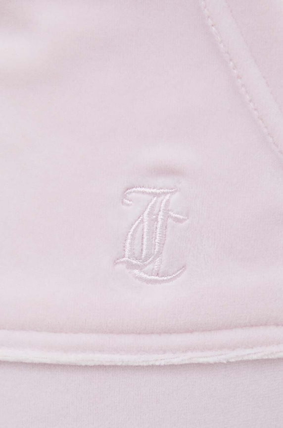 Juicy Couture velúr melegítőnadrág rózsaszín JCAP180.381
