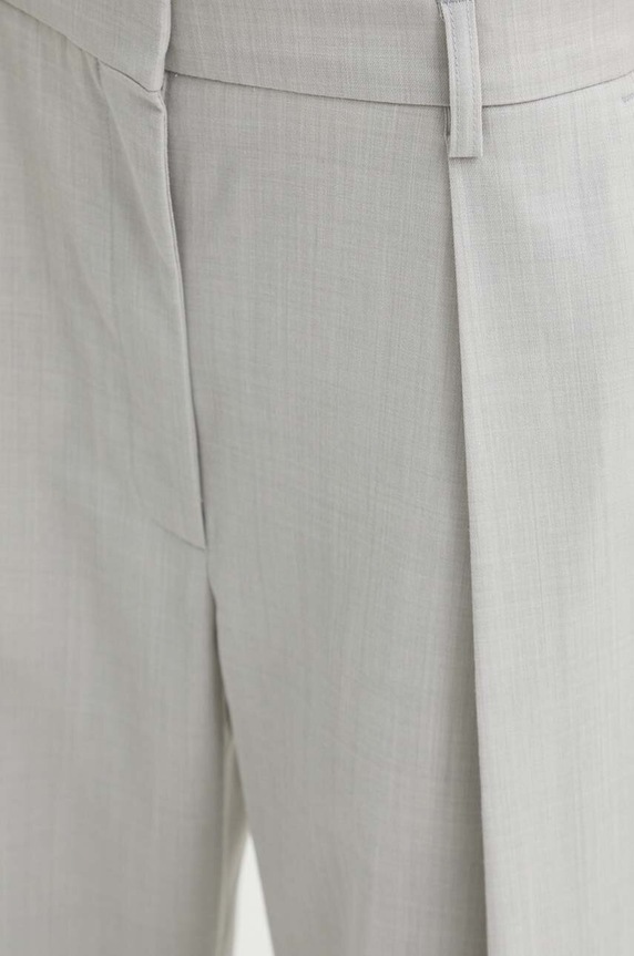 Day Birger et Mikkelsen pantaloni din lana gri DAY65243106