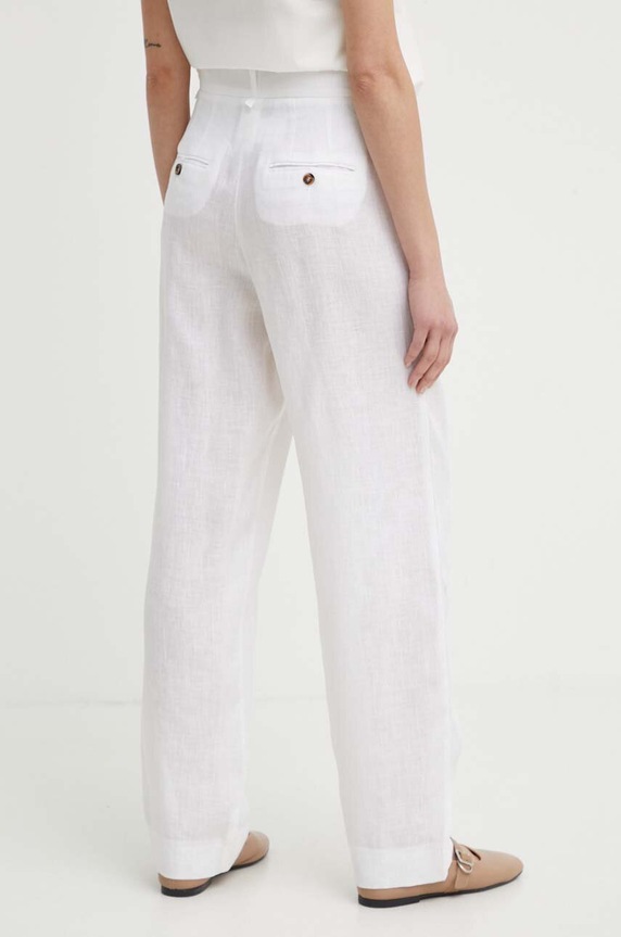 Oblečení Plátěné kalhoty Marella 2413131194200 béžová