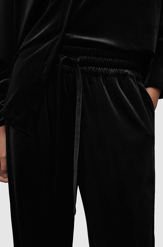Odzież AllSaints spodnie Tyler W002TZ czarny