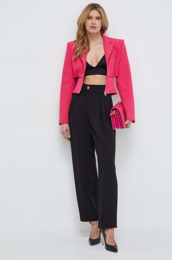Брюки Versace Jeans Couture с эластаном чёрный 76HAA115.N0103