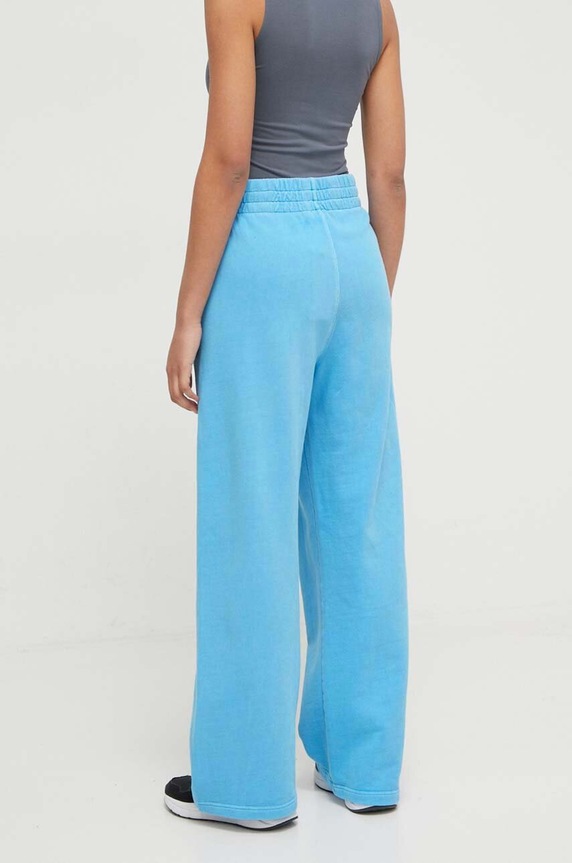 Îmbrăcăminte adidas Originals pantaloni de trening din bumbac IR6014 albastru