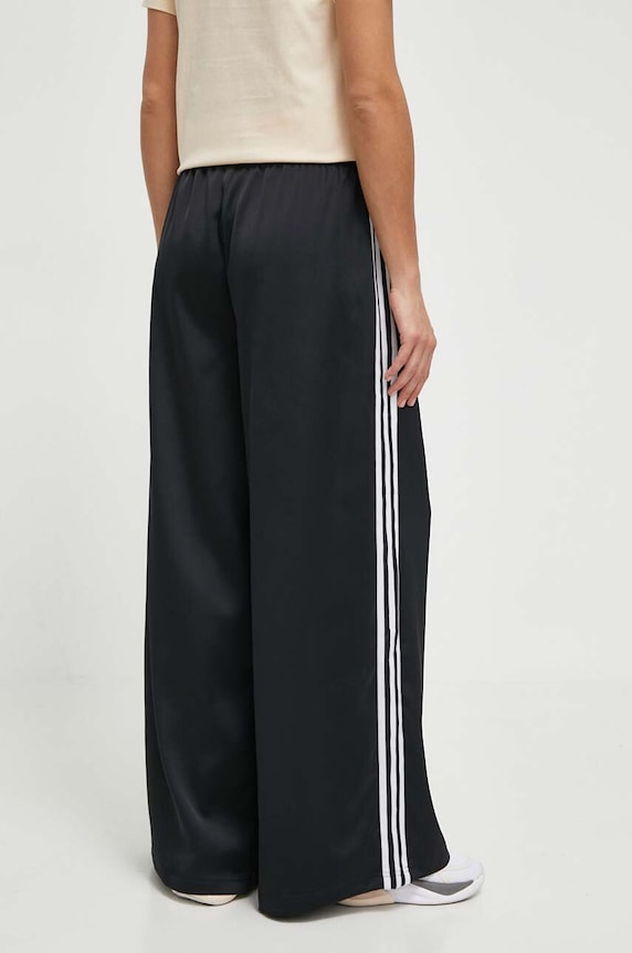 Ρούχα Παντελόνι adidas OriginalsSatin Wide Leg Track IU2520 μαύρο