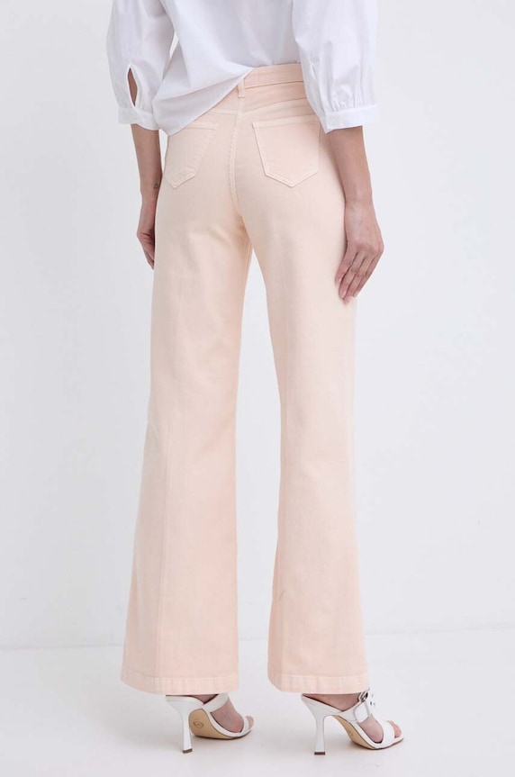 Oblečení Džíny Twinset 241TT2370 oranžová