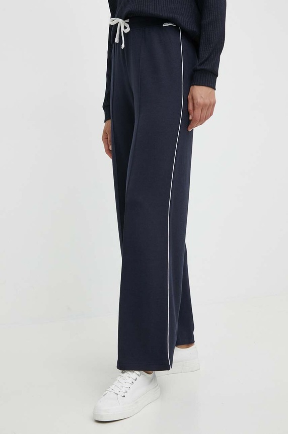 Tommy Hilfiger spodnie dresowe dzianina granatowy UW0UW05237