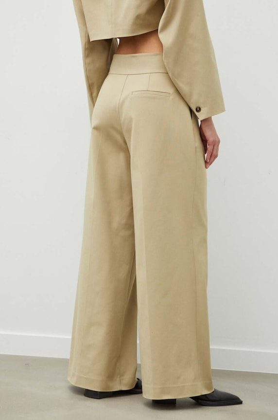 Ρούχα Παντελόνι 2NDDAY2ND Maverick - Modern Suiting 2242160166 μπεζ