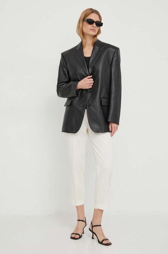 Nohavice Sisley 4KVXL5CM7 béžová SS26