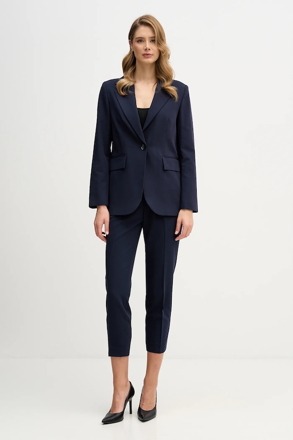 Sisley spodnie 4KVXL5CM7 granatowy SS26