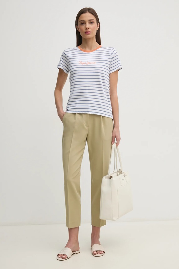 Sisley spodnie 4KVXL5CM7 zielony SS26