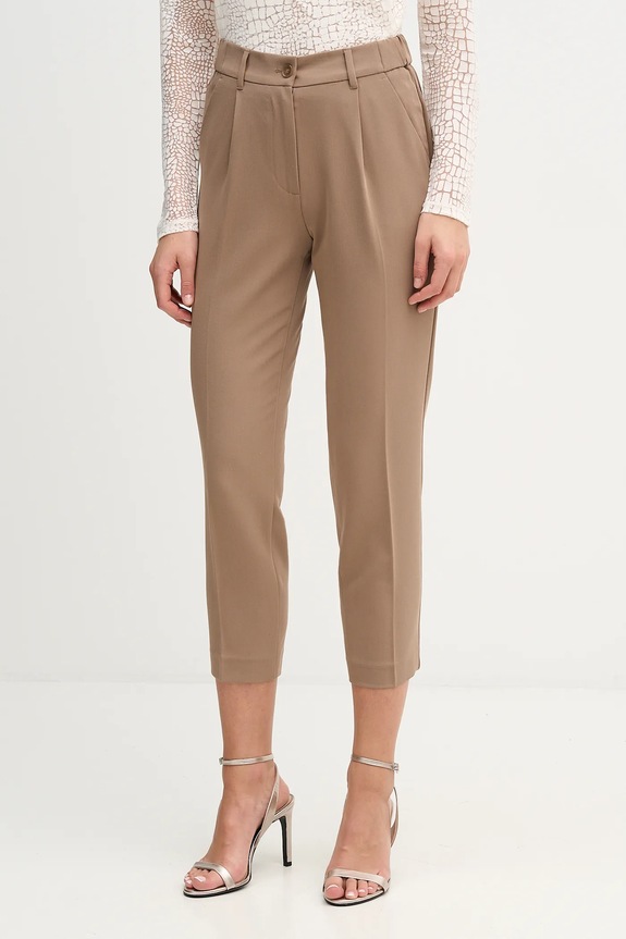 Sisley spodnie brązowy 4KVXL5CM7