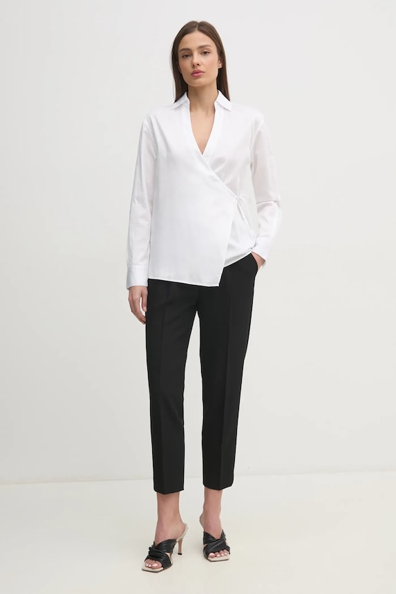 Sisley pantaloni 4KVXL5CM7 negru SS26