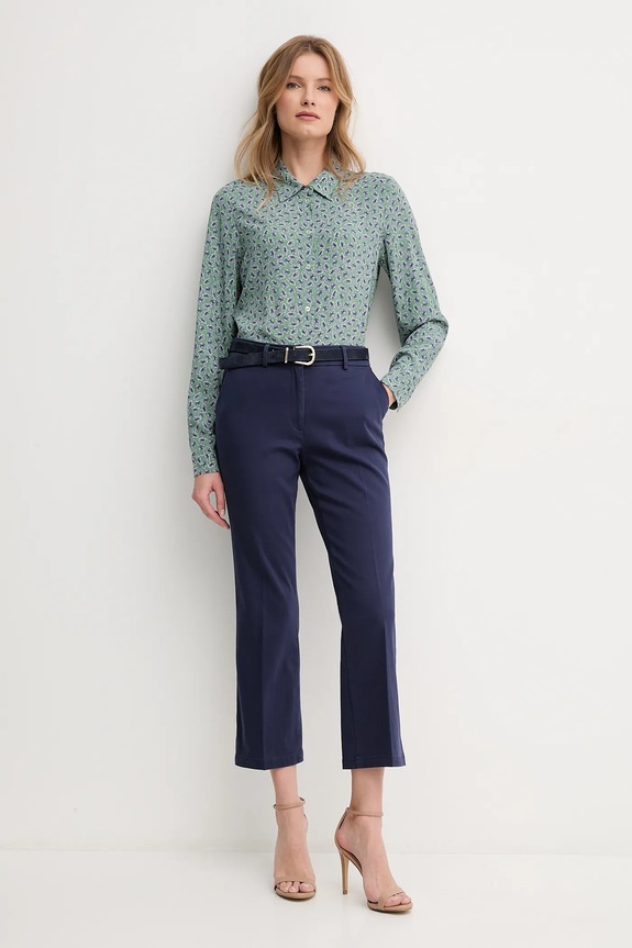 Nohavice Sisley 49MALE02X tmavomodrá AW25
