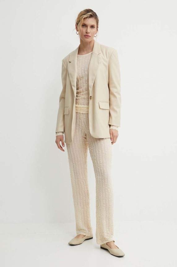 Résumé pantaloni AnaRS Pant 20571124 bej SS24