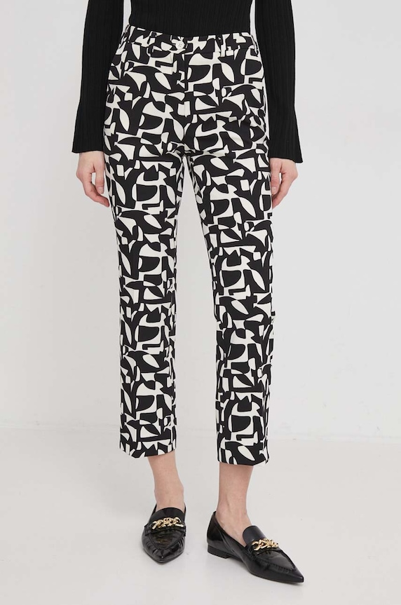 Kalhoty Sisley medium vícebarevná 4OLRLF04M