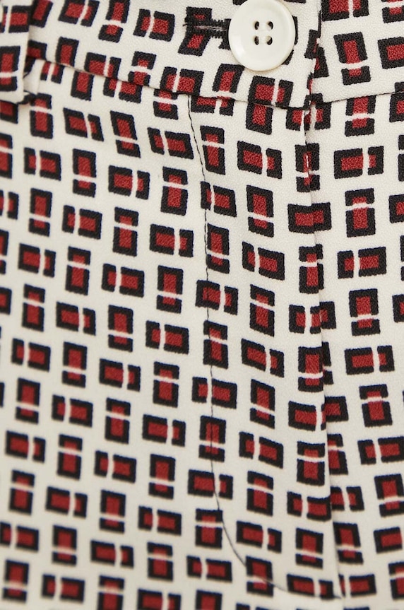 Sisley spodnie multicolor 4OLRLF04M