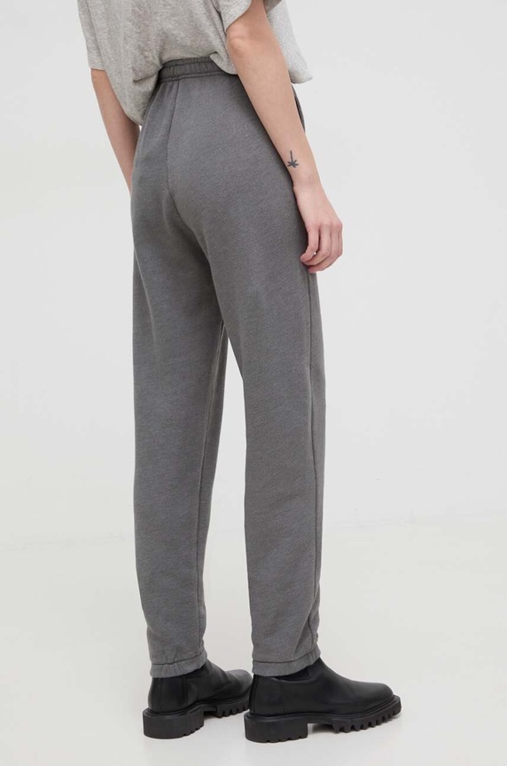 Odzież American Vintage spodnie dresowe JOGGING DOV05AE24 szary