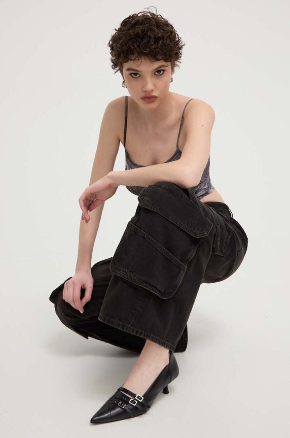 Diesel jeansy D-SIRE-CARGO-D A13317.0KIAG czarny