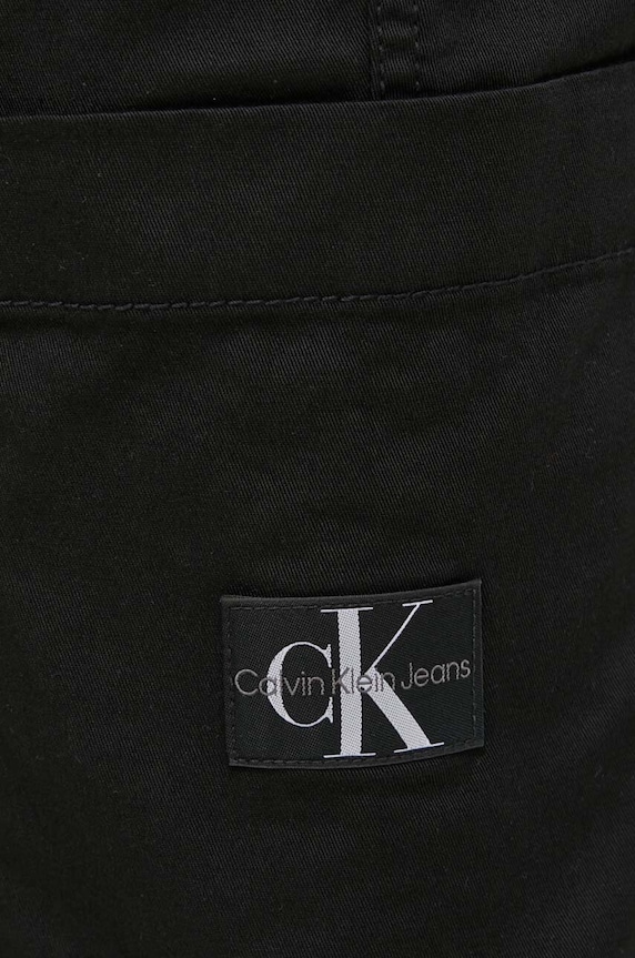 Παντελόνι Calvin Klein Jeans μαύρο J20J223117