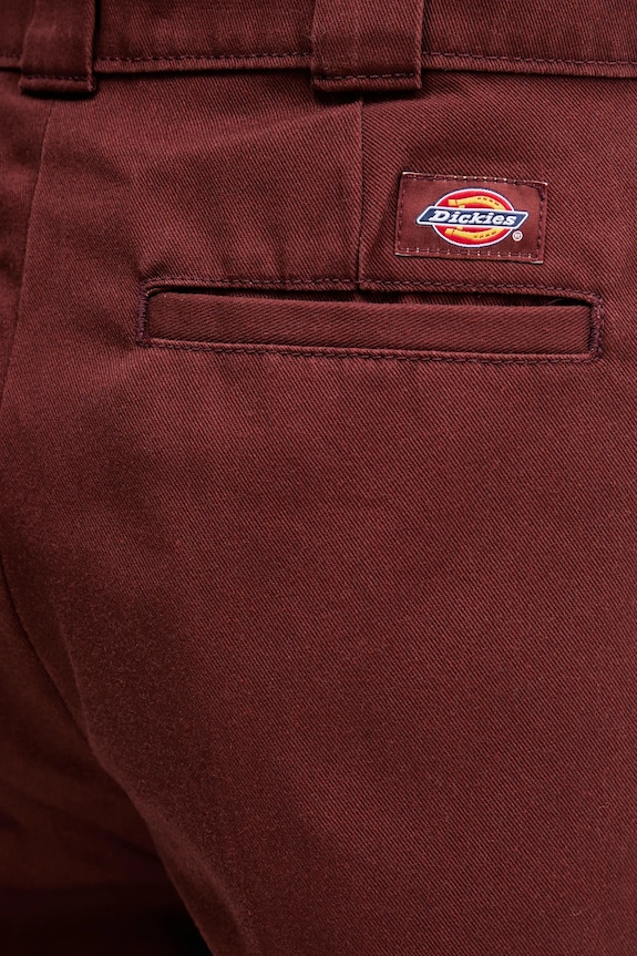 Παντελόνι Dickies WIDE LEG WORK PANT W μπορντό DK0A4YSE