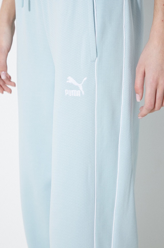 Спортен панталон Puma T7 High Waist Pant 624212 син