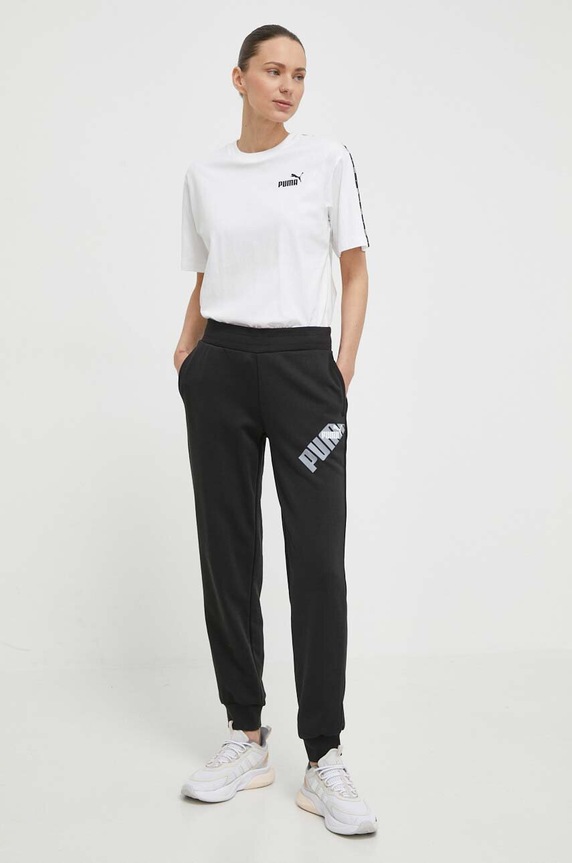 Παντελόνι φόρμας Puma 677895 μαύρο SS24