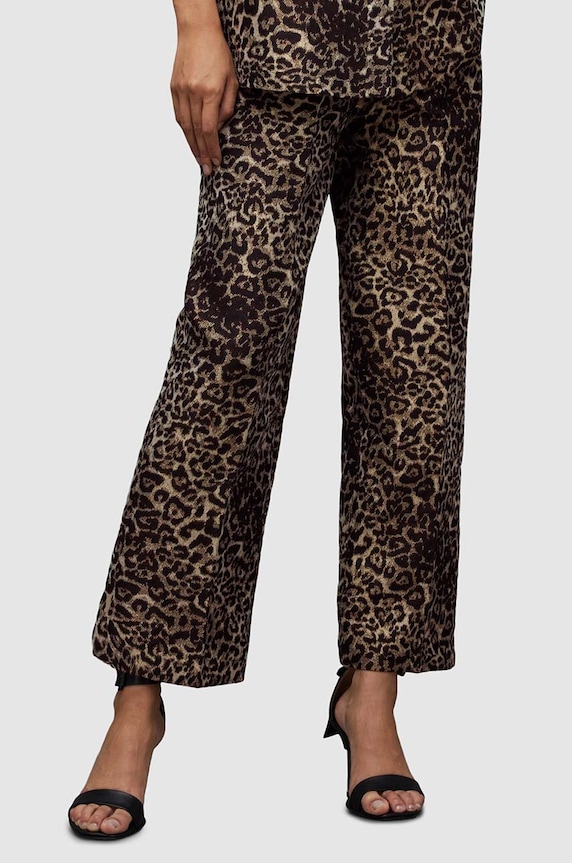 AllSaints pantaloni JEMI LEPPO WT064Z nero SS24