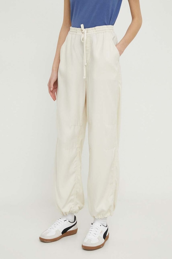 Hollister Co. pantaloni drept bej KI356.4079.178