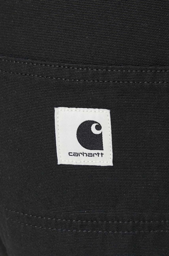 Bavlněné kalhoty Carhartt WIP Pierce Pant Straight I032966.8902 černá