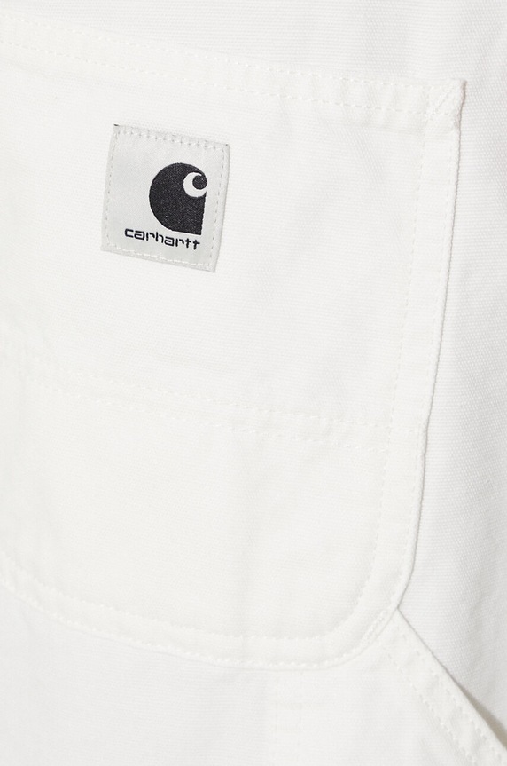 Хлопковые брюки Carhartt WIP Pierce Double Knee Pant I033139.D602 бежевый