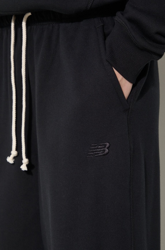 New Balance cotton joggers WP41513BK black