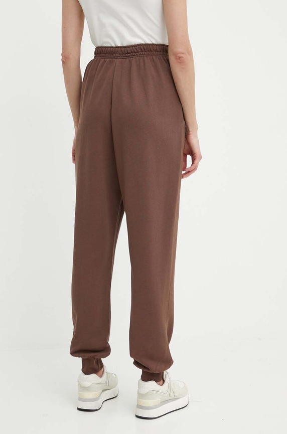 Odzież Reebok Classic spodnie dresowe bawełniane Archive Essentials 100076213 brązowy