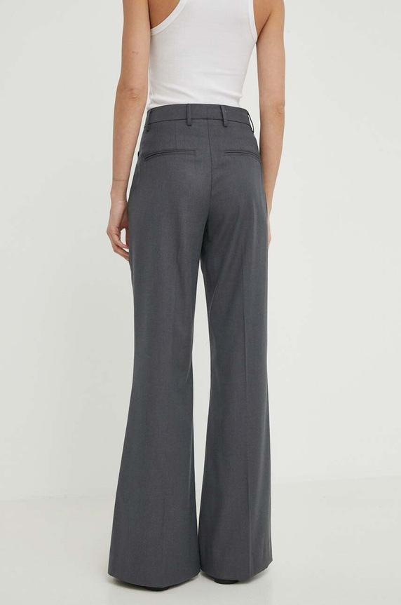 Ruházat Remain nadrág gyapjú keverékből 501994514 szürke