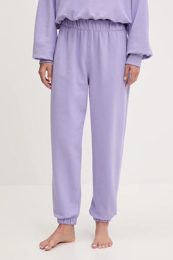 Παντελόνι φόρμας JOYINME Kind με ελαστάν μωβ Spodnie.Kind