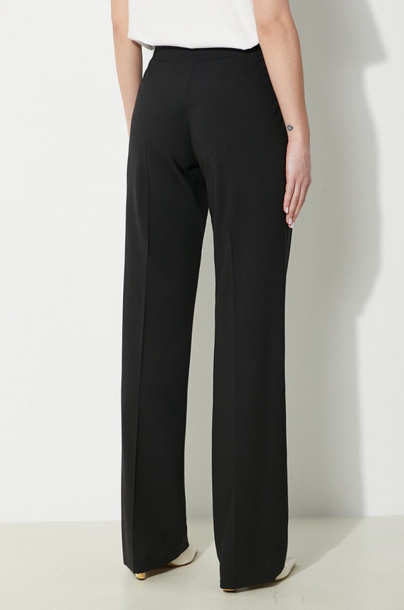 Oblečení Vlněné kalhoty JW Anderson Front Pocket Straight Trousers TR0332.PG1321.999 černá