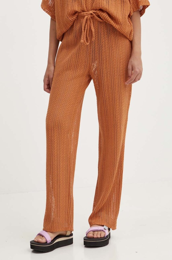 Hlače Billabong LARGO pletivo narančasta ABJX600226