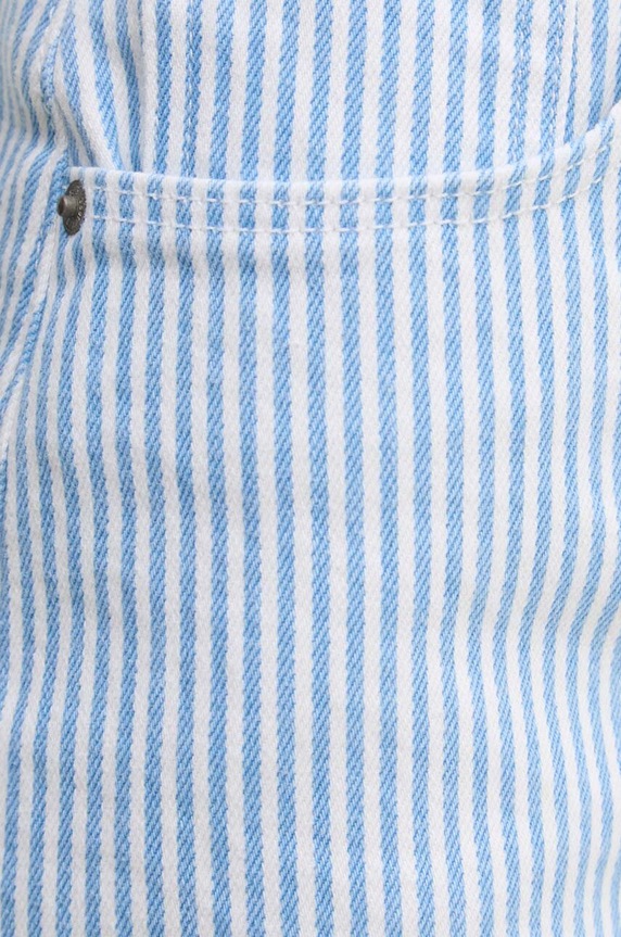 Rifľové krátke nohavice Abercrombie & Fitch modrá KI149.4249.224