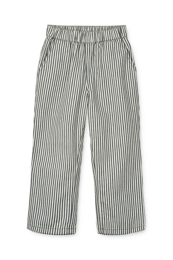 Παιδικό παντελόνι Liewood Harald Stripe Pants LW18852 μπλε SS24