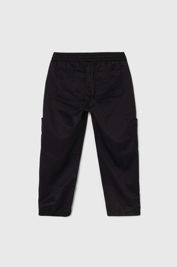 Dječje hlače Abercrombie & Fitch KI256.3035 crna SS24