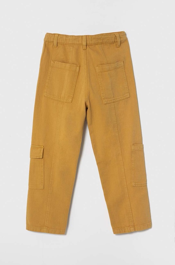 Dječje traperice United Colors of Benetton 42C2CF02X.G.Seasonal zlatna SS24